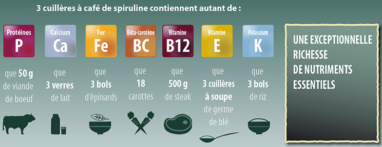 Top 10 bienfaits de la spiruline