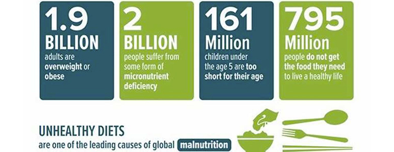 Spirulina against malnutrition